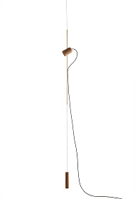 Подвесной светильник Onfa орех/латунный металл