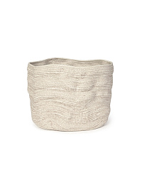 Корзина Stonewashed натуральная 30*25