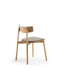 Стул Kol мягкое сиденье и спинка на деревянных ножках