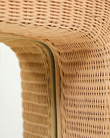 Зеркало из ротанга Zilna 58 x 120 см