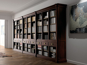 Модульный книжный шкаф Escorial 497 см