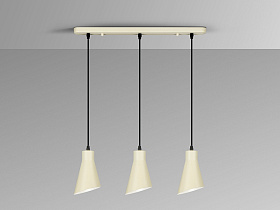 Bera Люстра 3L кремовый