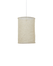 Абажур для потолочного светильника Mariela из льна бежевого цвета Ø 40