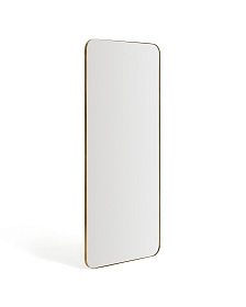 Зеркало Marco из золотого металла 80 x 180 см
