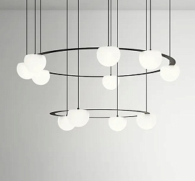 Люстра Circ CIR_R12R1SP1MP с углубленным навесом