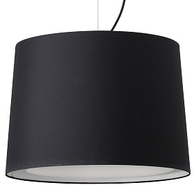 Люстра Gonga черная 1L