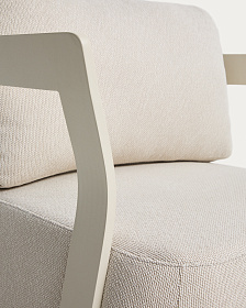 Уличное кресло Tamaris из алюминия цвета экрю