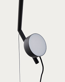 Система освещения Orey из черного металла с многопозиционным точечным светильником