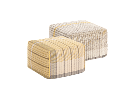 Пуф Reversible желтый