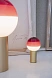 Настольный светильник Dipping Light Burgundy-матовая латунь