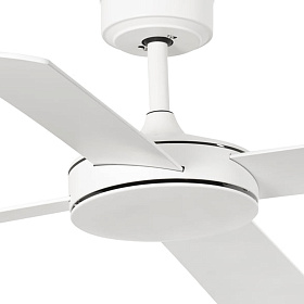 Вентилятор MALLORCA DC Ш1320MM белый / белый клен 4 PALAS 
