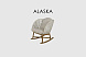 Кресло-качалка Alaska WHITE WASH