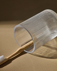 Arlem стакан для зубной щетки из прозрачного стекла