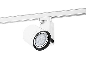Трековый светильник Cylinder белый QR111 MAX 15W LED