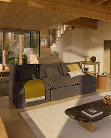 Двухцветный шерстяной плед Orlet, 130 x 170 см