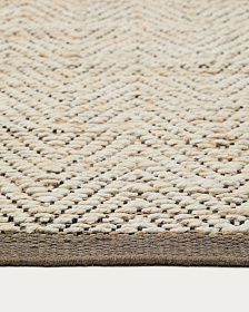 Ковер Tambo из джута бежевого цвета 70 x 140 см