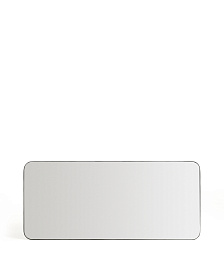 Черное металлическое зеркало Marco 80 x 180 см
