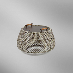 Уличный портативный светильник Nans Bag/38/R Outdoor коричневый