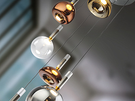 Люстра Charlize 6L разноцветная