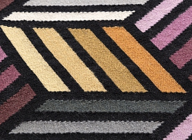 Ковер Parquet Hexagon оранжевый 188x305