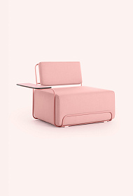 Уличное модульное кресло Lilly со столиком