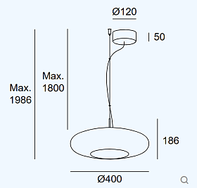 Подвесной светильник Plat Surface 00-8404-05-15