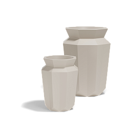 Кашпо Origami Hasu 86x86x120