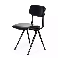 Стул черный Sabina из экокожи