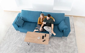 Диван раскладной Paradis 4pl ножки - пластик 3 cm AX+AX+V+V