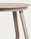 Уличный столик Tamaris из алюминия цвета таупе Ø48 см
