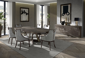 Обеденный стол прямоугольный раздвижной EMERALD EM0020