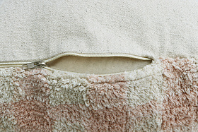 Подушка-пуф Шахматы розовый 20*40*40