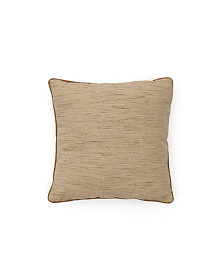 Чехол для подушки Aleos из меланжевой ткани с контрастной отделкой 45 х 45 см