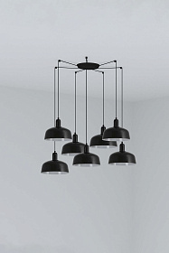 Подвесной светильник Tatawin M 7L черный