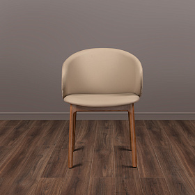 Стул OLIMAR ткань 63#PU, орех