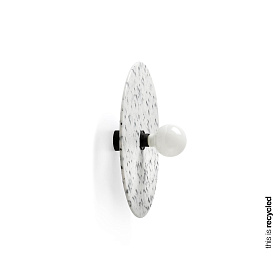 Бра/потолочный светильник Confetti 450 H70 из переработанного пластика E27 ш450*70