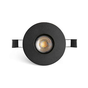 NIVA Встраиваемый светильник FIJO черный 1xGU10 MR16