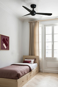 Потолочный вентилятор SFERA S Ш900mm черный 3 PALAS черный