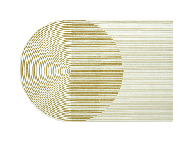 Ковер Ply желтый