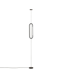 Потолочный светильник Bow из черного алюминия, Ø 16 см