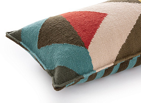 Подушка декоративная Vanguardias зеленая 60x36 см