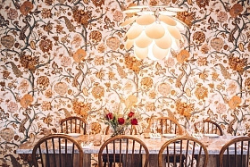 Люстра Discoco 35 матовая бежевая