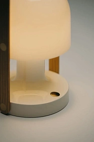 Портативный светильник FollowMe белый/дуб