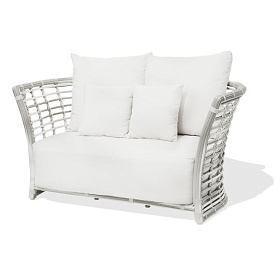 Диван двухместный Villa OFF WHITE MUSHROOM