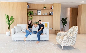 Диван-кровать RAVEL 3Pl c подлокотниками 3RVRV