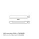 Светильник настенный NESO SLIM черный 2700K DALI