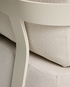 Уличное кресло Tamaris из алюминия цвета экрю