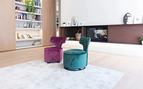 Кресло-пуф Zipi на деревянных ножках