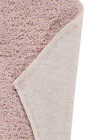 Ковер сердце с подушкой (розовое) 160*180