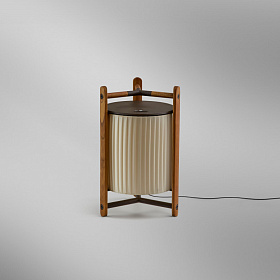 Настольная лампа Kando M/40 кремовая лента